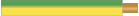 L'immagine rappresenta il cavo di messa a terra di colore giallo-verde