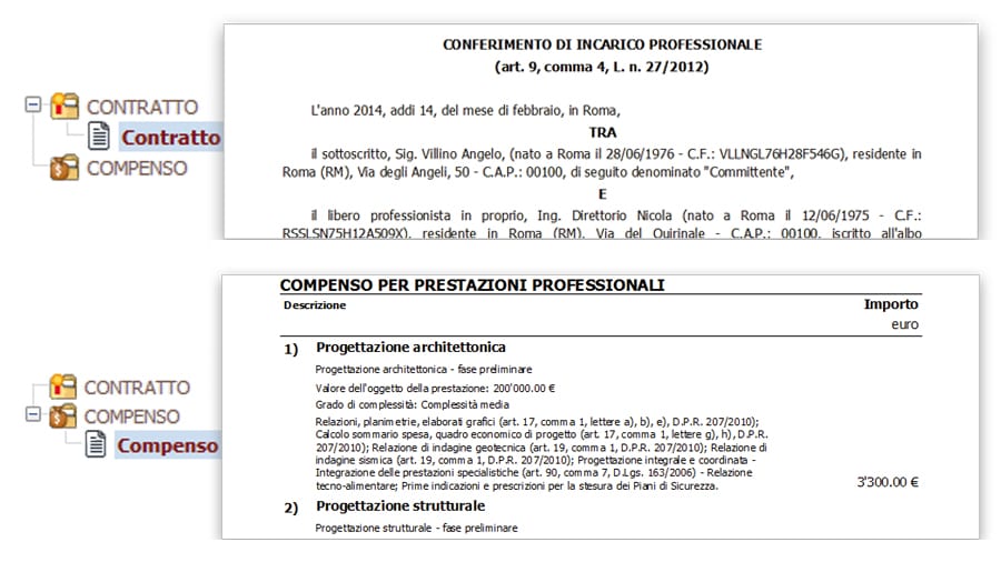 Software Calcolo Parcelle (DM 140/2012) - Compensus PRO ...