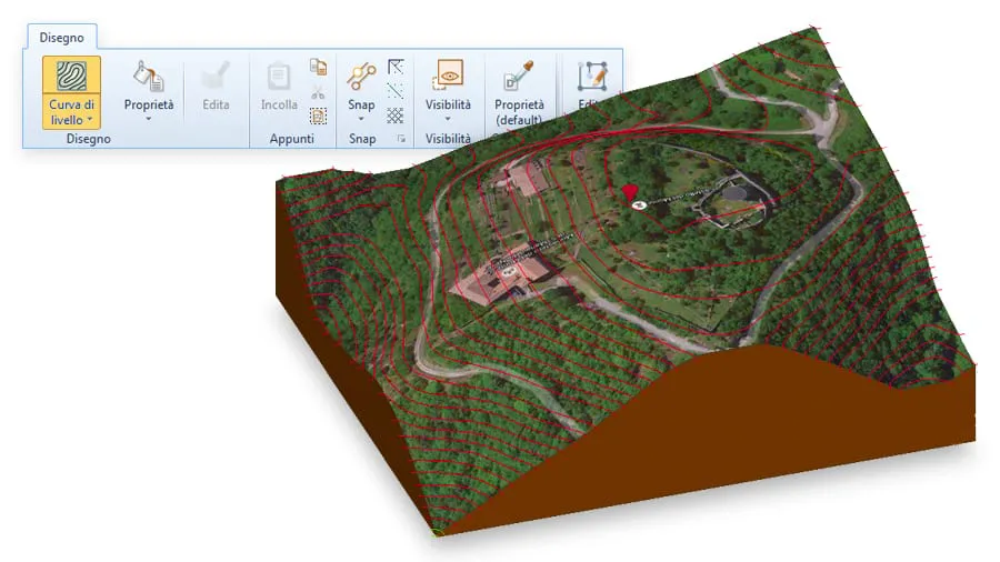 Ottieni velocemente il modello digitale del terreno a partire da rilievi DXF/DWG o da Google Maps | Edificius | ACCA software