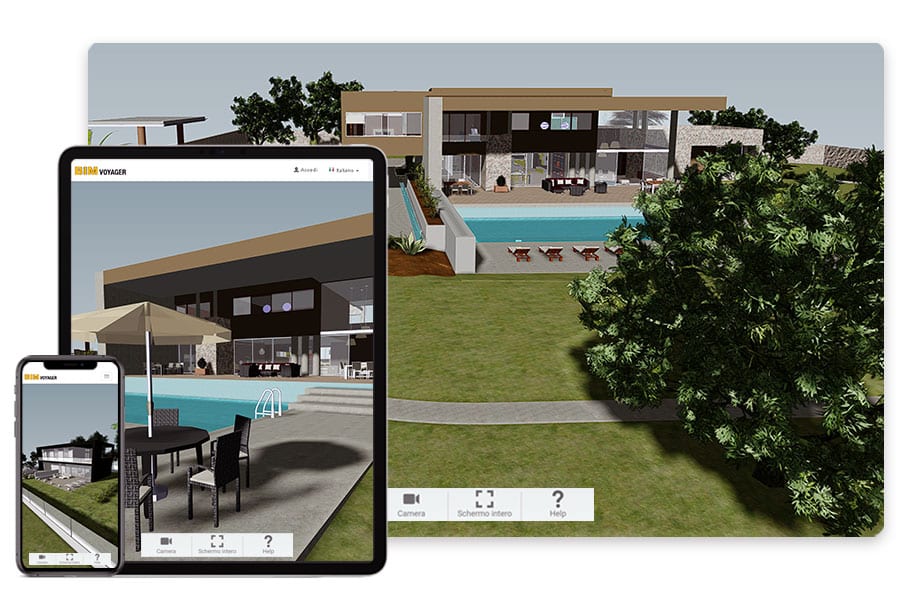 Condividi online il modello architettonico 3D | Edificius | ACCA Software
