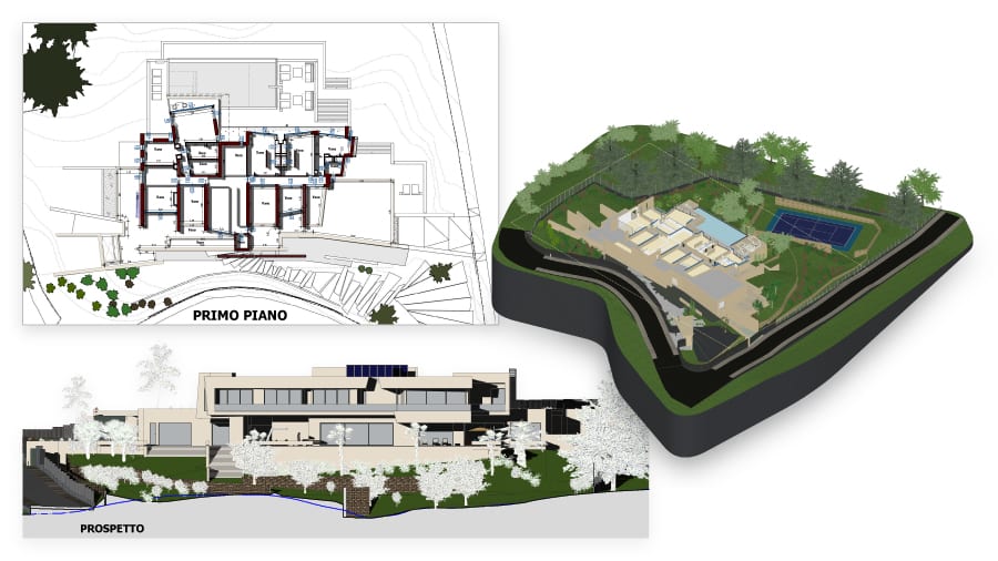 Elaborati grafici di progetto - Edificius