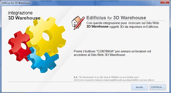 Edificius for 3D Warehouse