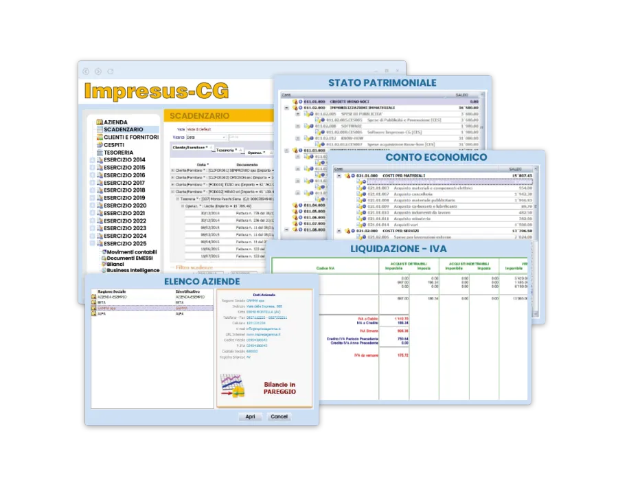 Programma contabilità cantiere | Impresus | ACCA software