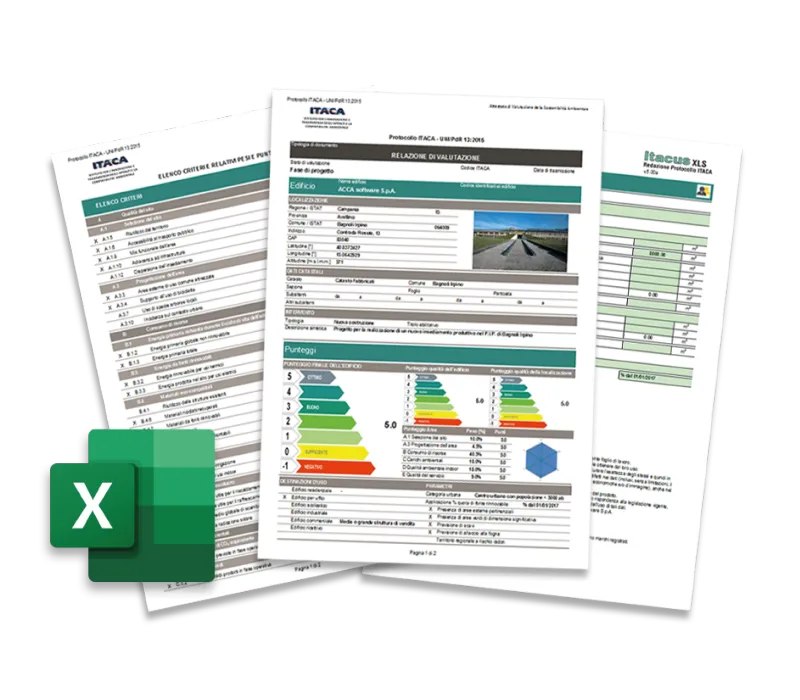 Software protocollo Itaca | Itacus XLS | ACCA software