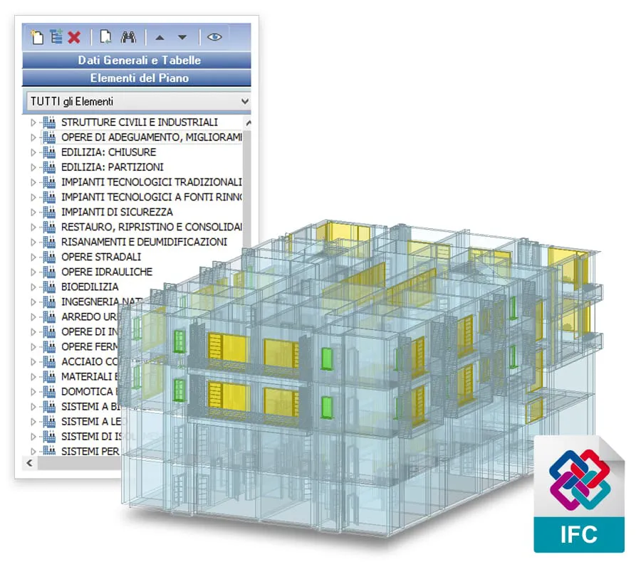 Redigi il piano di manutenzione dell'opera direttamente dai modelli BIM in formato IFC | ManTus | ACCA Software