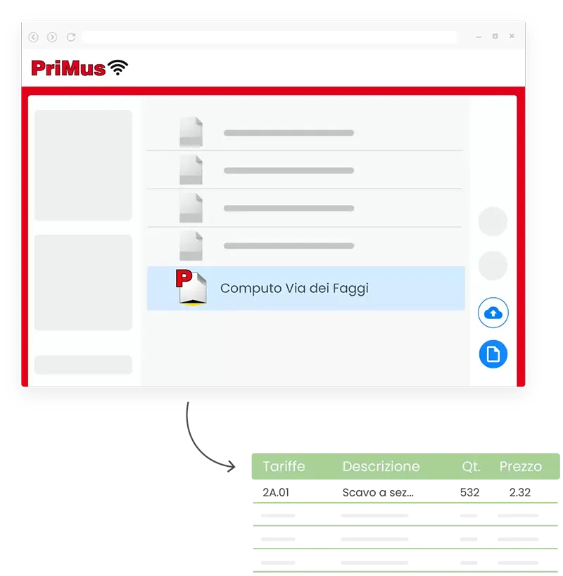 Computo Metrico online | PriMus on-line | ACCA software