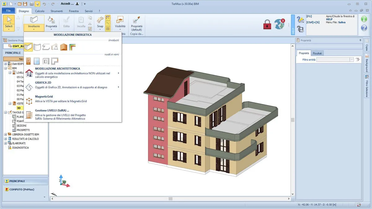 Modellazione 3D BIM | TerMus CE | ACCA software