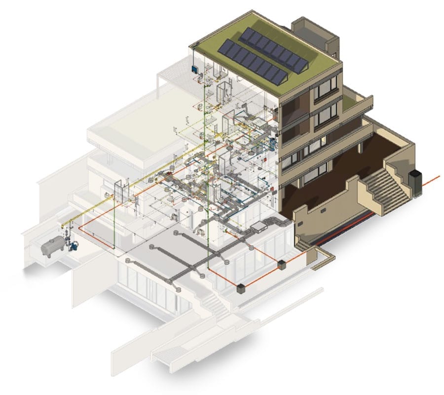 CVC, Plomberie et électricité | Edificius MEP | ACCA software