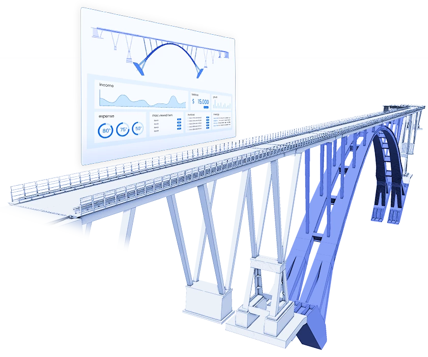 Application d'inspection de ponts | usBIM | ACCA software