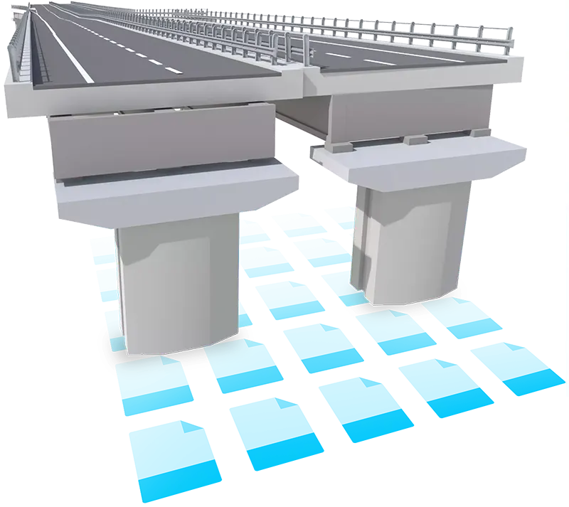 Gérer l'inventaire des ponts dans une archive centralisée dans le cloud | usBIM | ACCA software