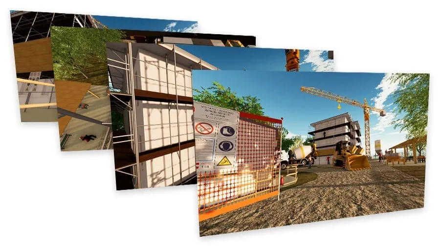 Real-Time rendering of the construction site | CerTus HSBIM | ACCA Software