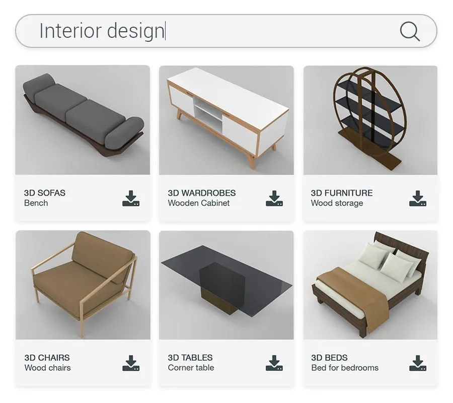 Projeto interiores 2D ou 3D | Edificius | ACCA software