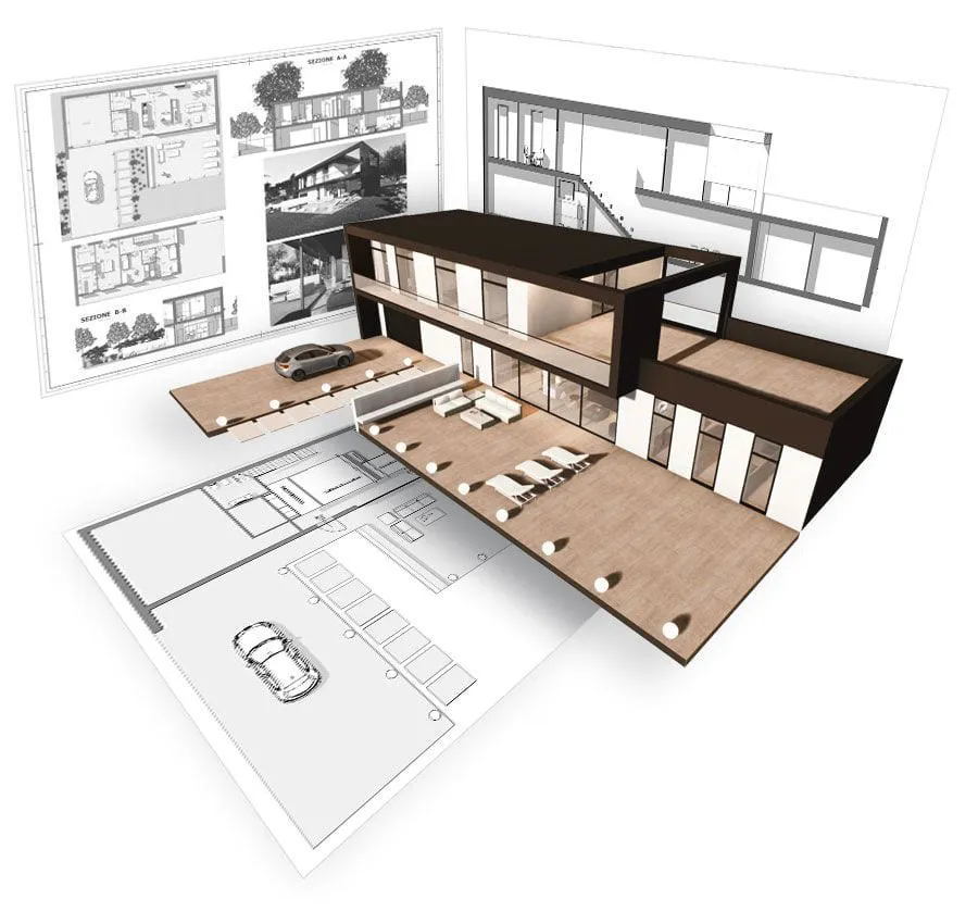 Conception architecturale 2D / 3D de nouveaux bâtiments et rénovations | ACCA Software