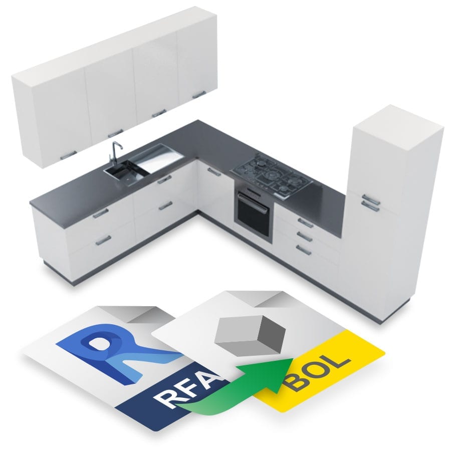 Convert RVT/RFA files into library using usBIM integration | Edificius | ACCA Software