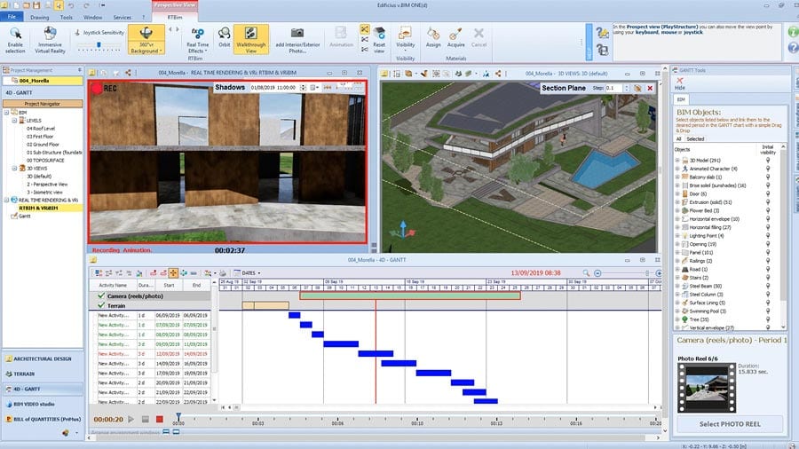 Vídeo Software gerenciamento projeto da construção | Edificius | ACCA software