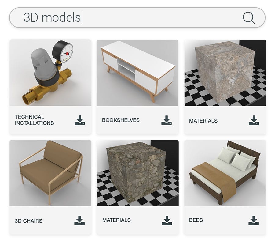 On-line library of BIM objects | Edificius | ACCA Software
