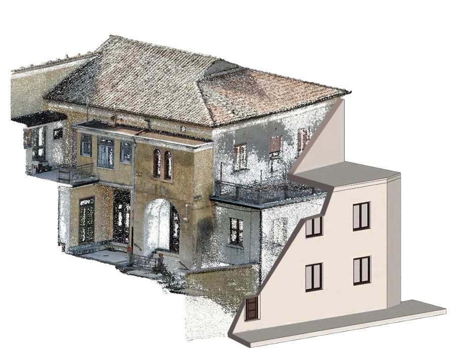 Point clouds (Scan to BIM) | Edificius | ACCA Software