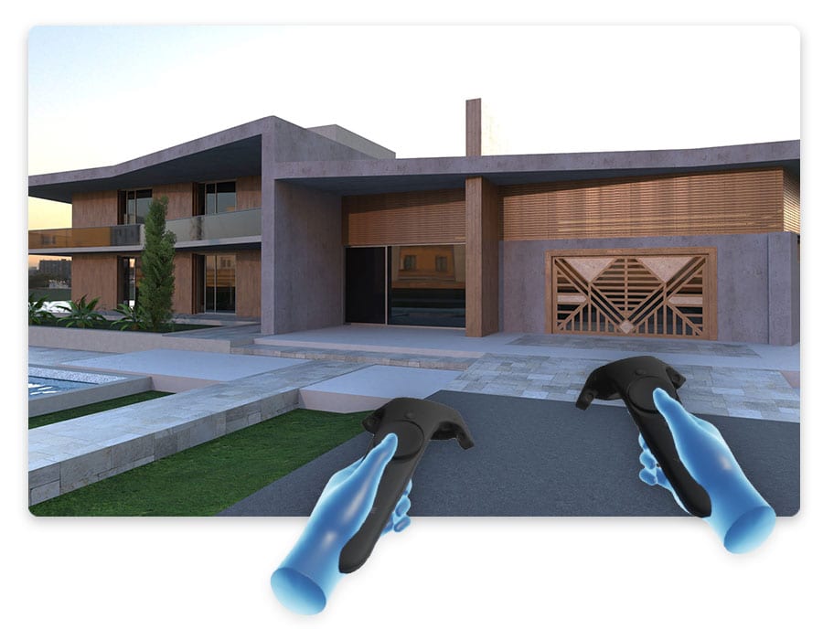 Immersive virtual reality with BIM model | Edificius | ACCA software