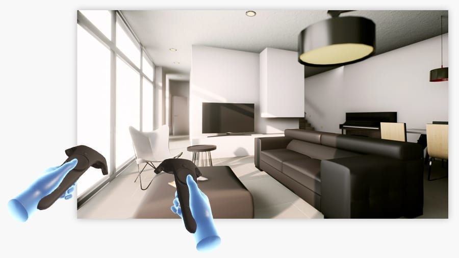Project with immersive virtual reality | Edificius | ACCA software