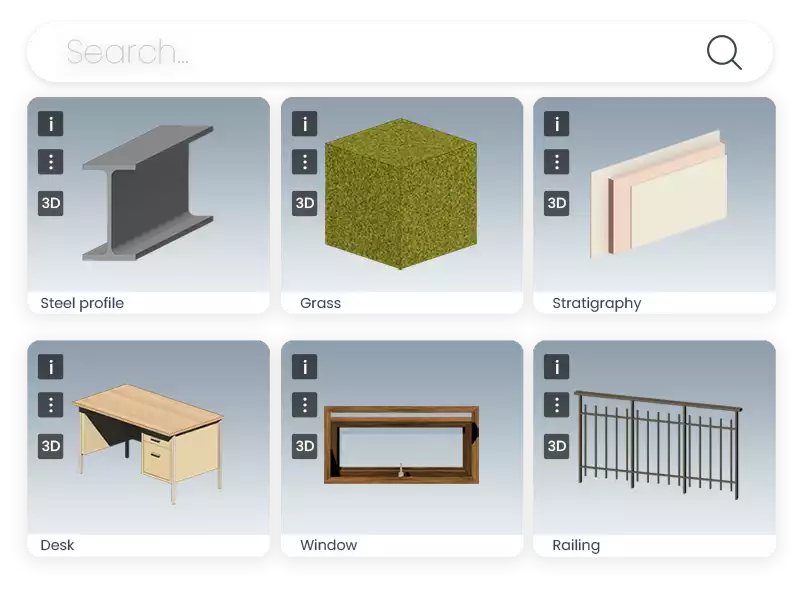 Publish and share the BIM objects and 3D models you have created in the online library | Edificius | ACCA software