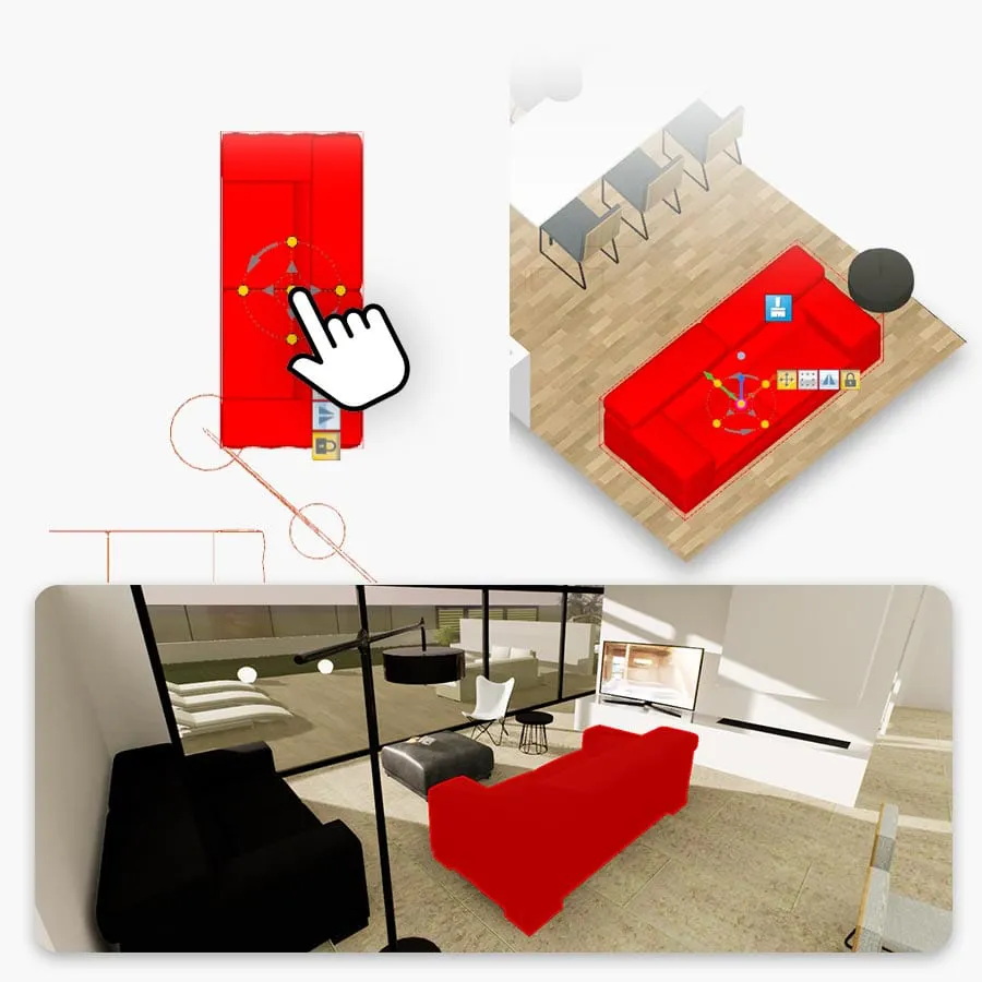 Real-Time rendering and interior design | Edificius+RTBIM | ACCA Software