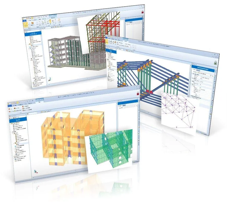 Software de cálculo estrutural para edifícios novos e existentes com elementos de concreto armado, aço, alvenaria e madeira | EdiLus | ACCA Software