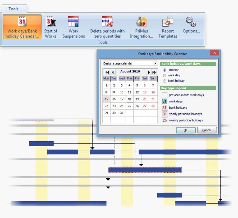 Software für die Bauzeitenplanung | PriMus KRONO | ACCA Software