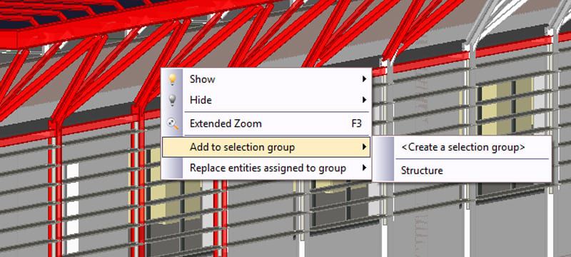 Create groups and selection filters | usBIM.viewer+ | ACCA software