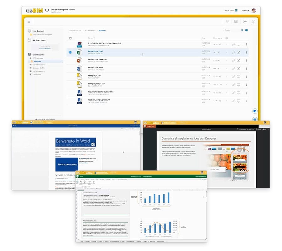 Gerenciamento de dados BIM ainda mais avançado graças a um processador de texto integrado | usBIM | Acca software