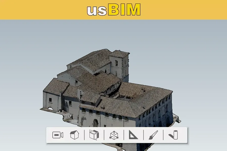 3D point cloud visualizer | usBIM.pointcloud | ACCA software