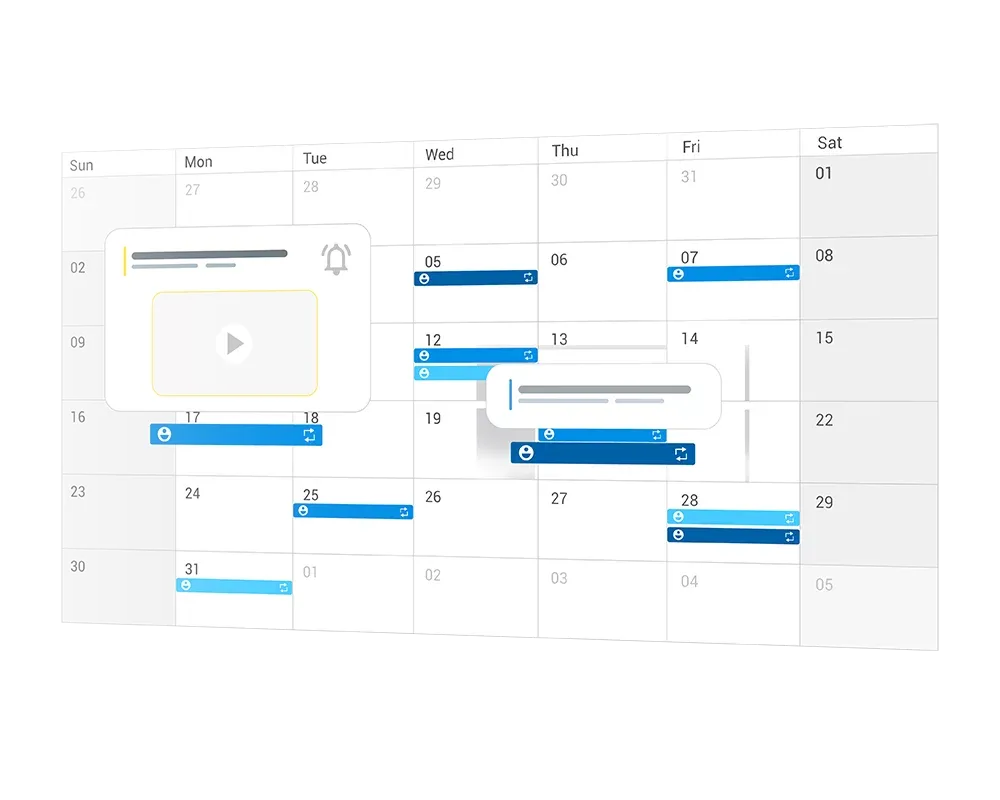 Agenda software | usBIM.calendar | ACCA software
