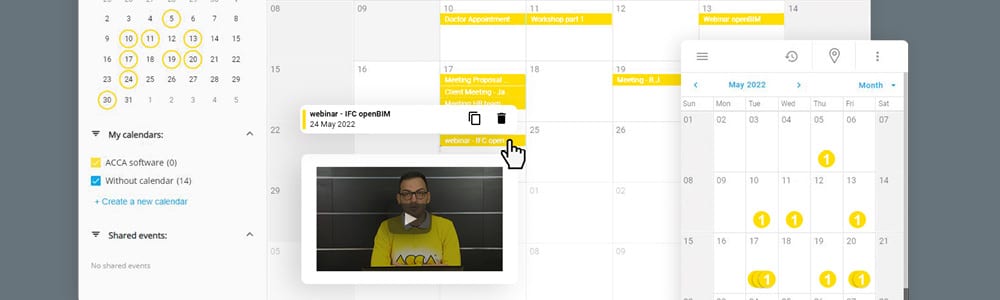 usBIM.calendar | ACCA software