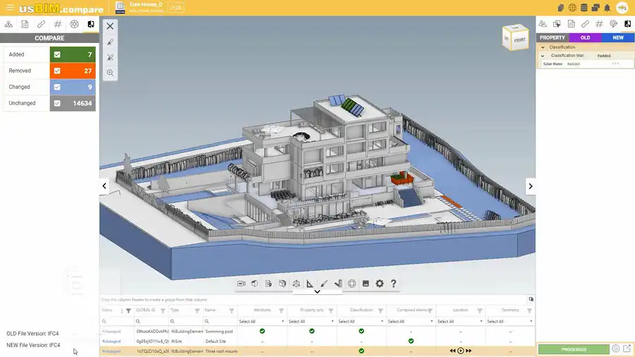 Video Comparación de los modelos 3D | usBIM.compare | ACCA software
