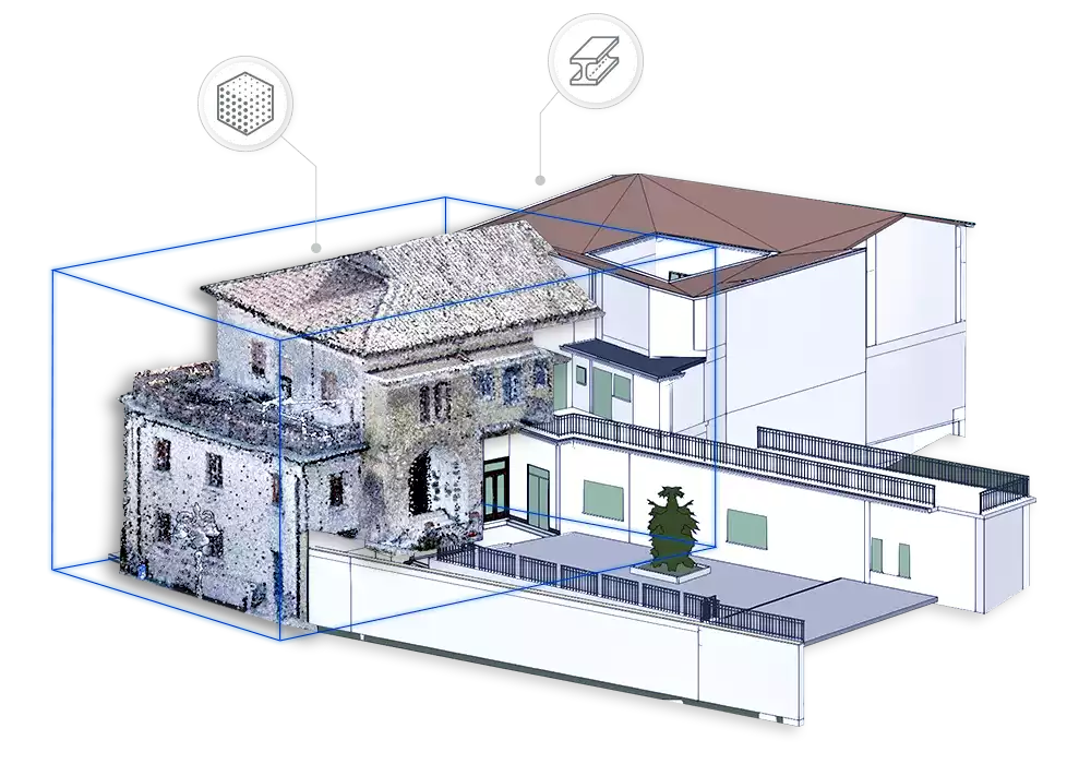 Looking for a point cloud viewer to view and share point clouds with no size limits and with maximum performance | usBIM.pointcloud | ACCA software