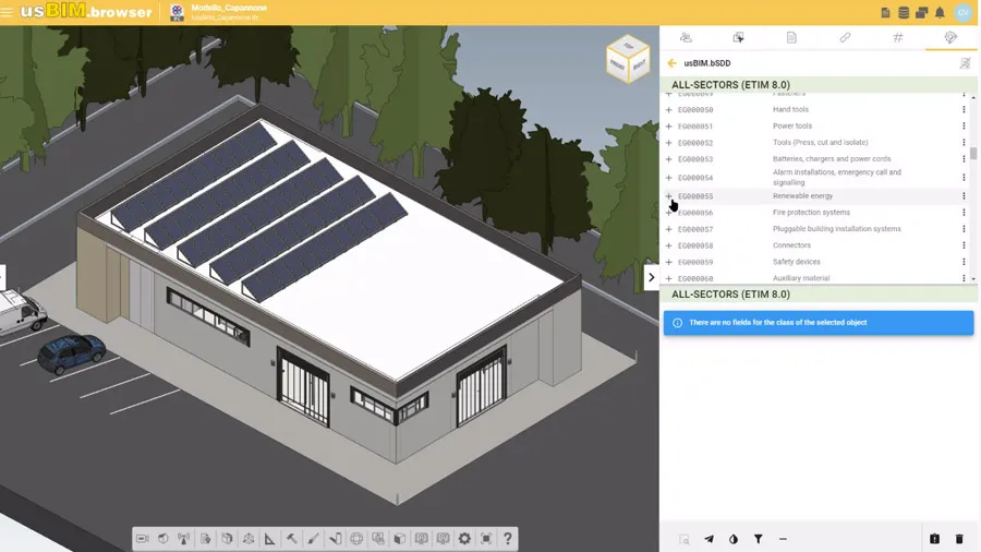 With usBIM.bSDD, quickly edit the classifications and properties associated to the elements of an IFC model using the buildingSMART Data Dictionary | usBIM.bSDD | ACCA software