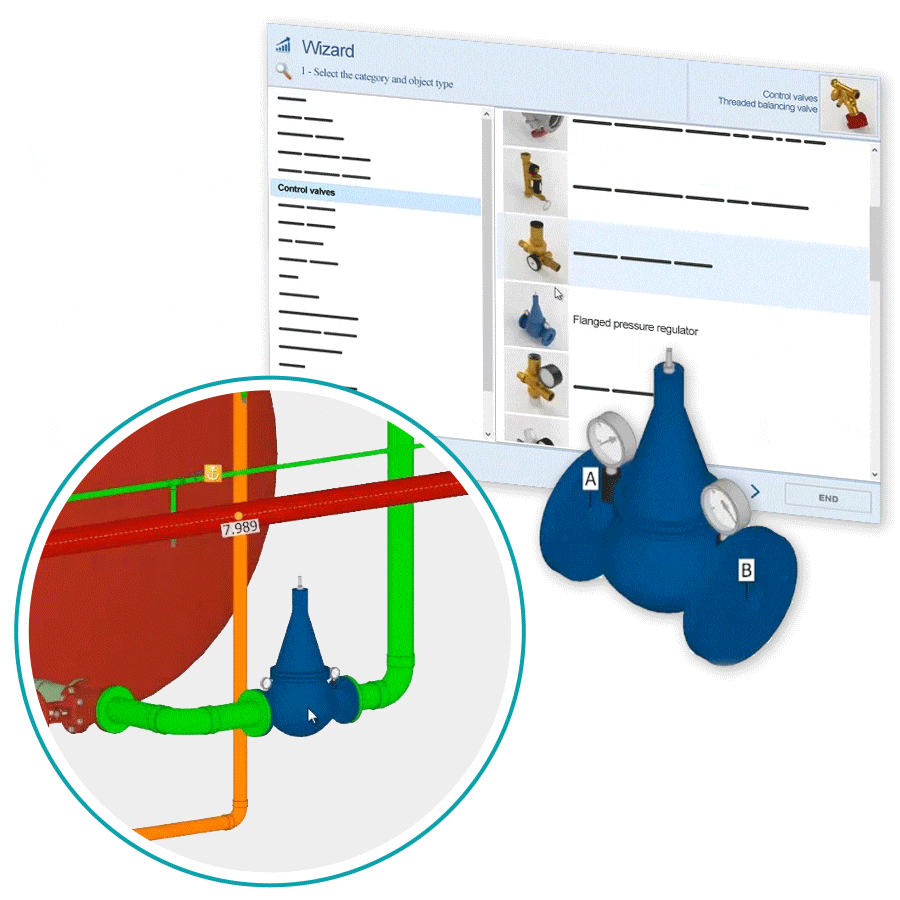 Modélisation MEP installations incendie | usMEP.fireprotection | ACCA software
